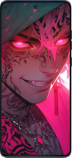 Силиконовый чехол Аниме демон 3 для Motorola Edge 60 Fusion 5G - 6313u-4021 изображение 