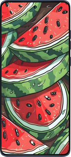 Силіконовий чехол Кавун для Motorola Edge 60 Fusion 5G - 6315u-4021 изображение 