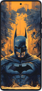 Силиконовый чехол Бэтмен для Motorola Edge 60 Fusion 5G - 6335u-4021 изображение 