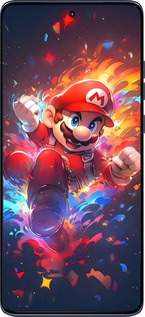 Силиконовый чехол Супер Марио для Motorola Edge 60 Fusion 5G - 6342u-4021 изображение 