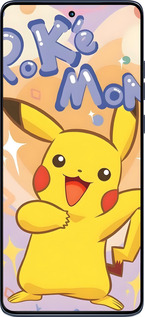 Силіконовий чехол Пикачу для Motorola Edge 60 Fusion 5G - 6383u-4021 изображение 