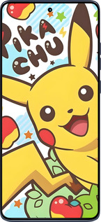 Силиконовый чехол Пикачу 2 для Motorola Edge 60 Fusion 5G - 6391u-4021 изображение 