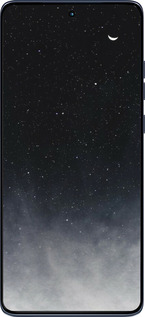 Силиконовый чехол Сині хмари, Синій місяць для Motorola Edge 60 Fusion 5G - 6396u-4021 изображение 