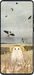 Силіконовий чехол Привид у полі для Motorola Edge 60 Fusion 5G - 6427u-4021 изображение 