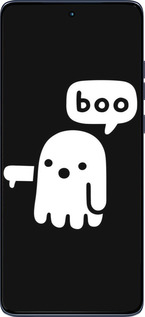 Силиконовый чехол Призрак Неодобрения для Motorola Edge 60 Fusion 5G - 6431u-4021 изображение 