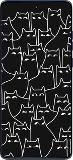 Силіконовий чехол Із зображенням кішок для Motorola Edge 60 Fusion 5G - 6470u-4021 изображение 