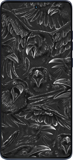 Силиконовый чехол Воронья ярость для Motorola Edge 60 Fusion 5G - 6474u-4021 изображение 