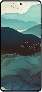 Силіконовий чехол Із зображенням гір Індіго для Motorola Edge 60 Fusion 5G - 6484u-4021 изображение 