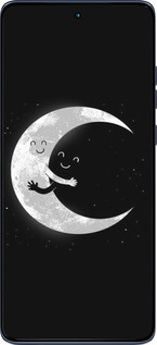 Силиконовый чехол Лунные объятия для Motorola Edge 60 Fusion 5G - 6508u-4021 изображение 