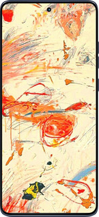 Силіконовий чехол Динамічна картина з хаотичними мазками для Motorola Edge 60 Fusion 5G - 6540u-4021 изображение 