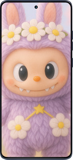 Силиконовый чехол Лабубу 1 для Motorola Edge 60 Fusion 5G - 6709u-4021 изображение 