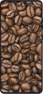 Силиконовый чехол Зёрна кофе для Motorola Edge 60 Fusion 5G - 783u-4021 изображение 