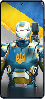 Силіконовий чехол Український кіборг  для Motorola Edge 60 Fusion 5G - 980u-4021 изображение 