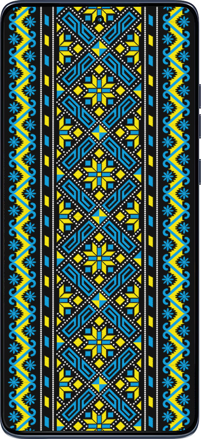 Силиконовый чехол Вышиванка 39 для Motorola Edge 60 Fusion 5G - 1173u-4021 изображение 