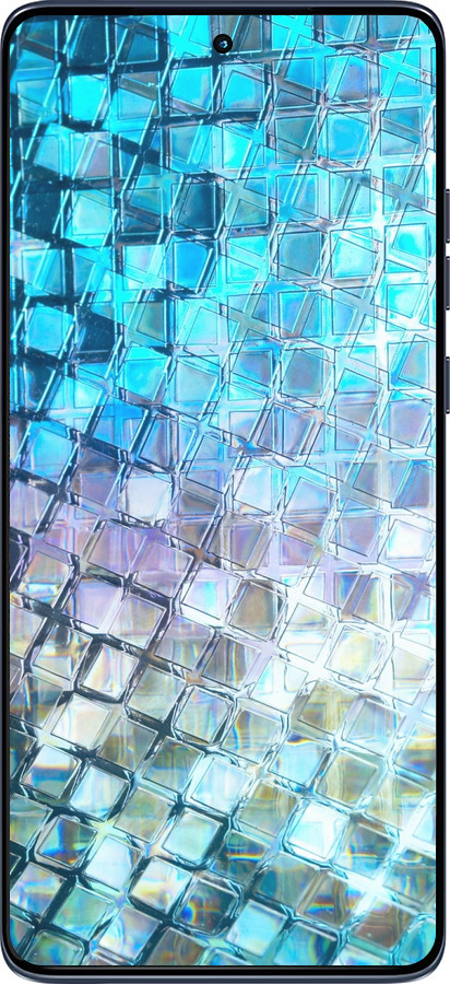 Силиконовый чехол Переливающаяся чешуя для Motorola Edge 60 Fusion 5G - 227u-4021 изображение 