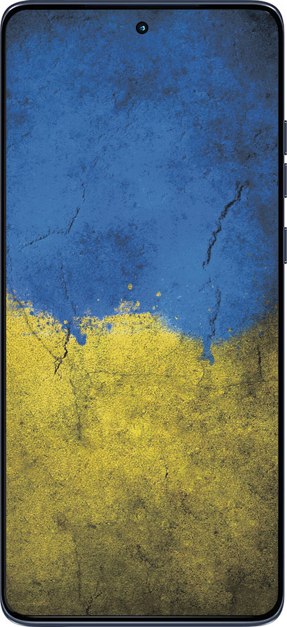 Силиконовый чехол Флаг Украины 2 для Motorola Edge 60 Fusion 5G - 401u-4021 изображение 