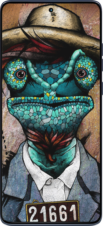 Силіконовий чехол Хамелеон в розшуку для Motorola Edge 60 Fusion 5G - 4030u-4021 изображение 