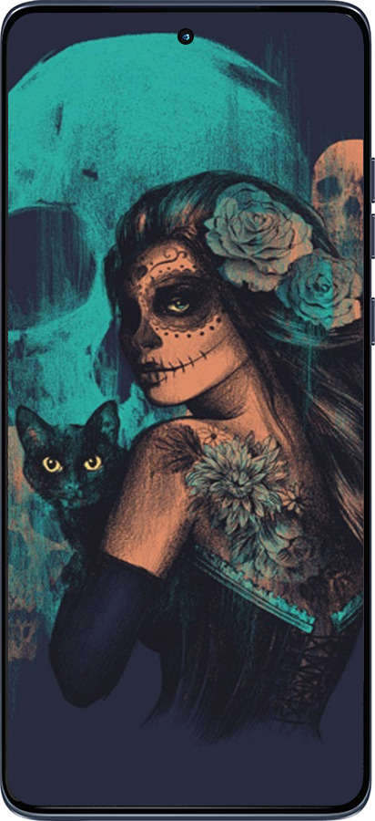 Силиконовый чехол Fantasy girl для Motorola Edge 60 Fusion 5G - 4133u-4021 изображение 