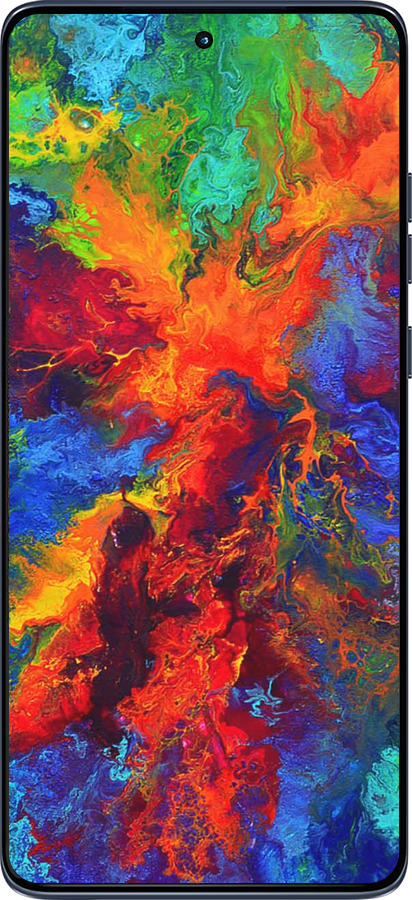 Силіконовий чехол Акварель на полотні для Motorola Edge 60 Fusion 5G - 4150u-4021 изображение 