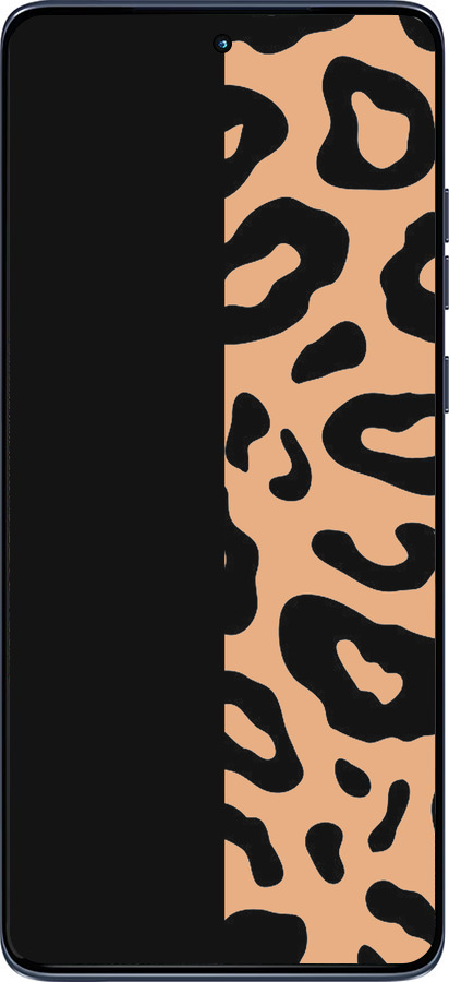 Силиконовый чехол Пятна леопарда для Motorola Edge 60 Fusion 5G - 4269u-4021 изображение 