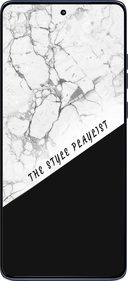 Силиконовый чехол The style playlist для Motorola Edge 60 Fusion 5G - 4308u-4021 изображение 