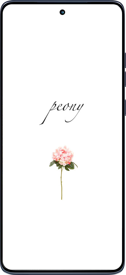 Силіконовий чехол Півонія для Motorola Edge 60 Fusion 5G - 4366u-4021 изображение 