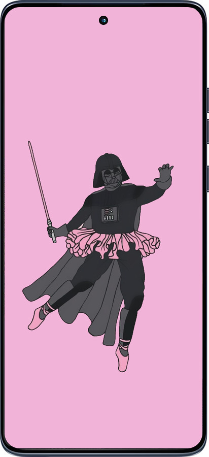 Силіконовий чехол Pink Wader для Motorola Edge 60 Fusion 5G - 4456u-4021 изображение 