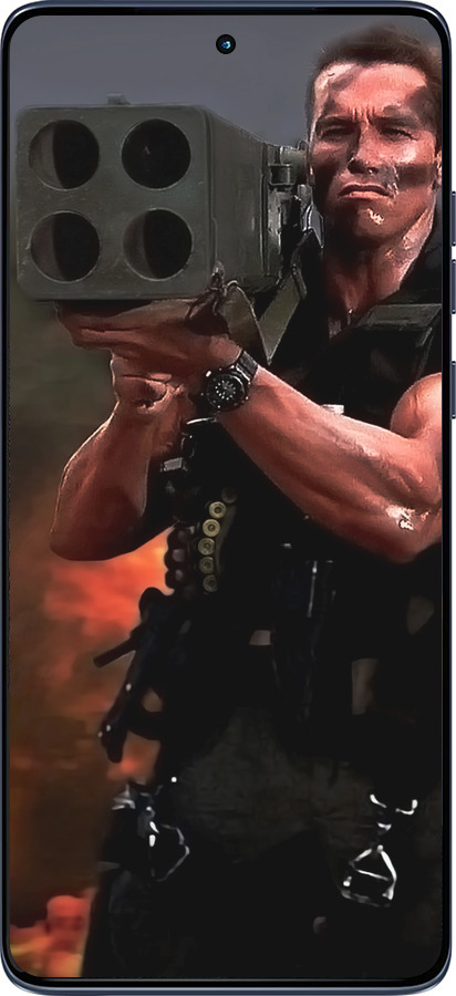 Силиконовый чехол Базука для Motorola Edge 60 Fusion 5G - 4564u-4021 изображение 