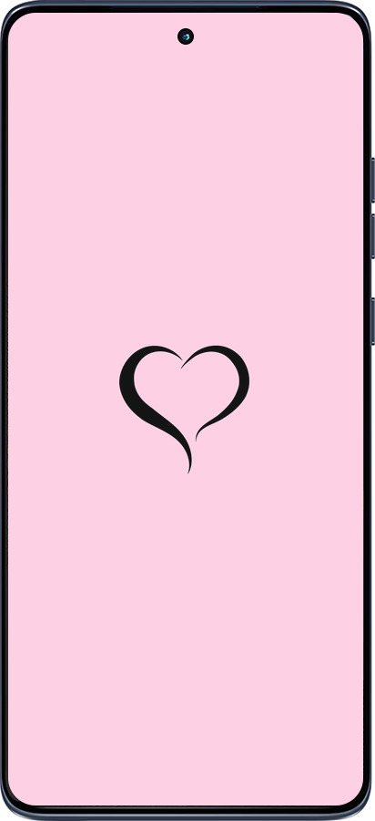 Силиконовый чехол Сердце 1 для Motorola Edge 60 Fusion 5G - 4730u-4021 изображение 