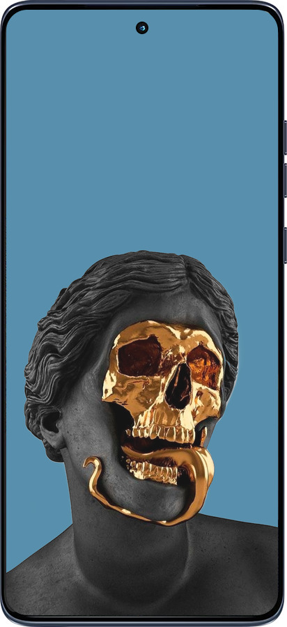 Силіконовий чехол Sculptures для Motorola Edge 60 Fusion 5G - 4845u-4021 изображение 