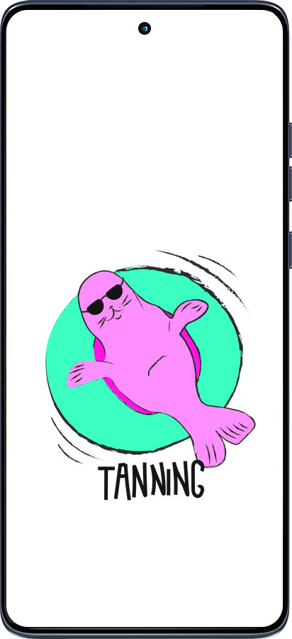 Силиконовый чехол Magic Time для Motorola Edge 60 Fusion 5G - 4889u-4021 изображение 