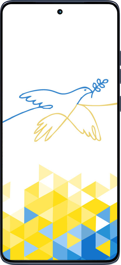 Силиконовый чехол Птица мира для Motorola Edge 60 Fusion 5G - 5231u-4021 изображение 