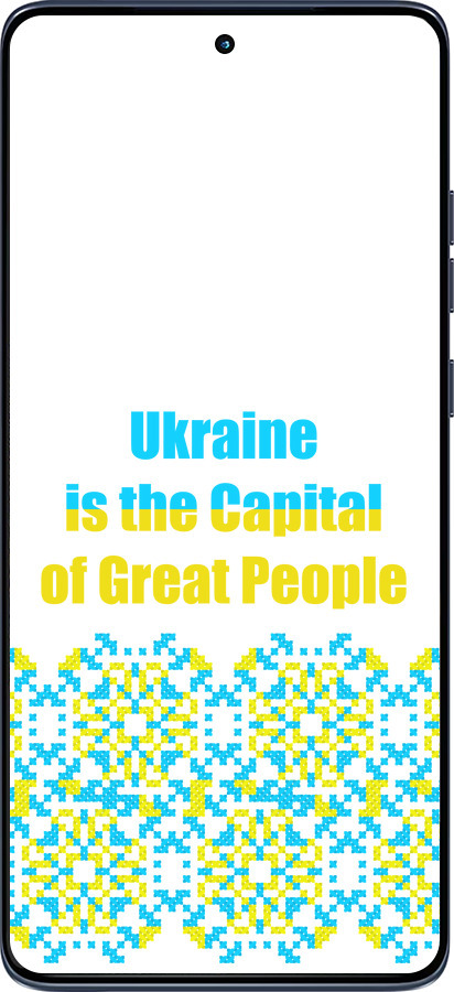 Силиконовый чехол Ukraine для Motorola Edge 60 Fusion 5G - 5283u-4021 изображение 