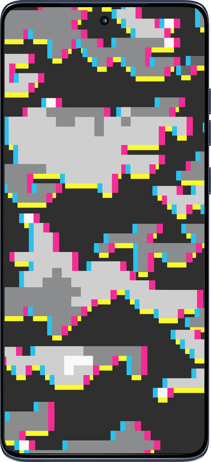 Силіконовий чехол Піксель для Motorola Edge 60 Fusion 5G - 5481u-4021 изображение 