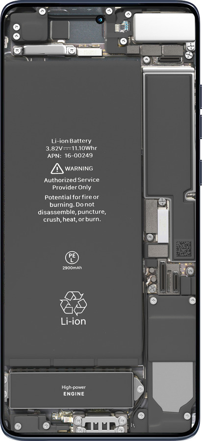 Силіконовий чехол Деталі смартфона для Motorola Edge 60 Fusion 5G - 5487u-4021 изображение 