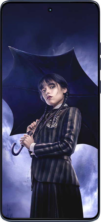 Силиконовый чехол Wednesday v2 для Motorola Edge 60 Fusion 5G - 5516u-4021 изображение 