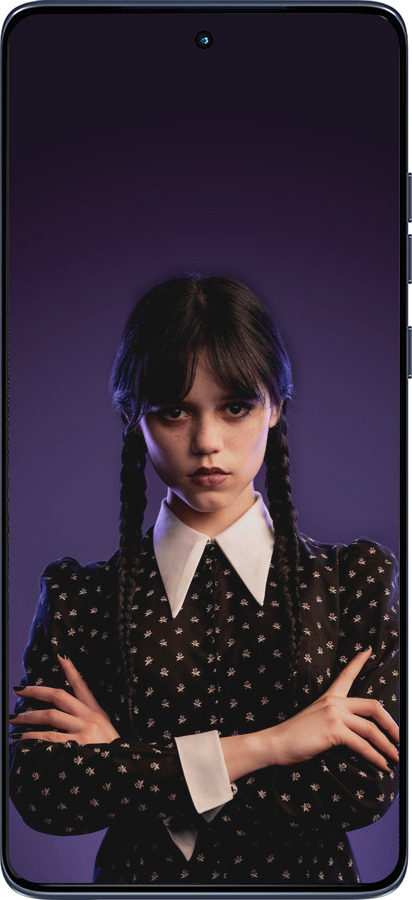 Силиконовый чехол Wednesday v3 для Motorola Edge 60 Fusion 5G - 5517u-4021 изображение 