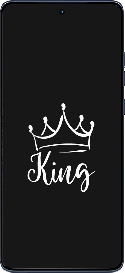 Силіконовий чехол Queen & King для нього для Motorola Edge 60 Fusion 5G - 5521u-4021 изображение 