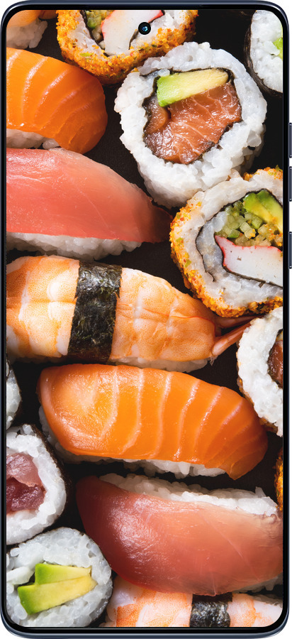 Силиконовый чехол Суши v3 для Motorola Edge 60 Fusion 5G - 5540u-4021 изображение 