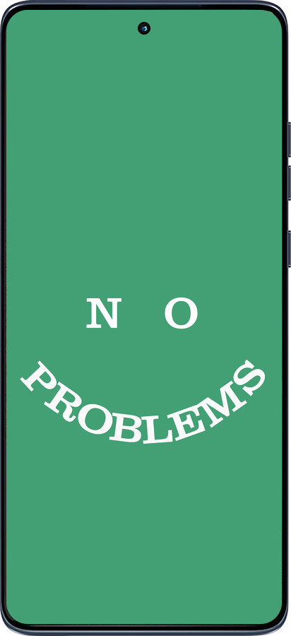 Силиконовый чехол No Problems для Motorola Edge 60 Fusion 5G - 5573u-4021 изображение 