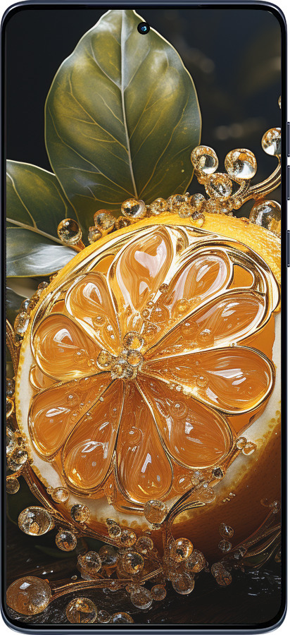 Силиконовый чехол Лимон для Motorola Edge 60 Fusion 5G - 5647u-4021 изображение 