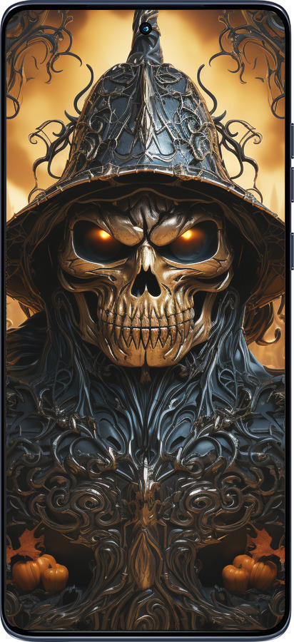 Силиконовый чехол Череп 2 для Motorola Edge 60 Fusion 5G - 5652u-4021 изображение 