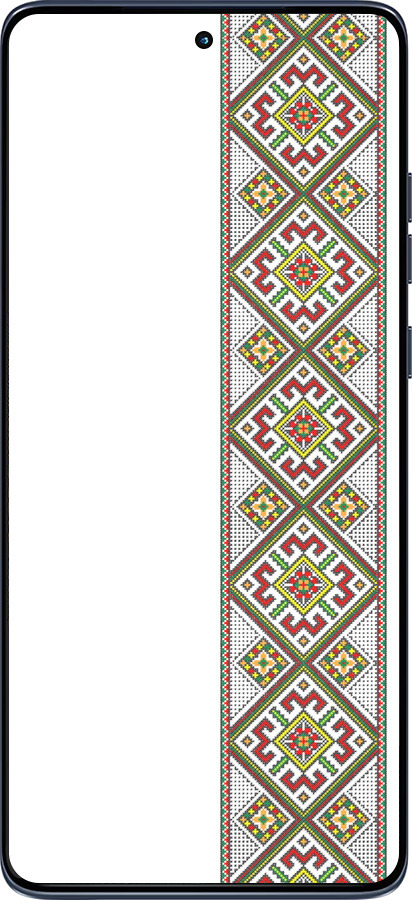 Силиконовый чехол Вышиванка 8 для Motorola Edge 60 Fusion 5G - 574u-4021 изображение 