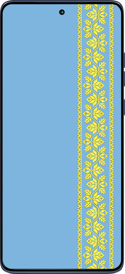 Силиконовый чехол Вышиванка 33 для Motorola Edge 60 Fusion 5G - 602u-4021 изображение 