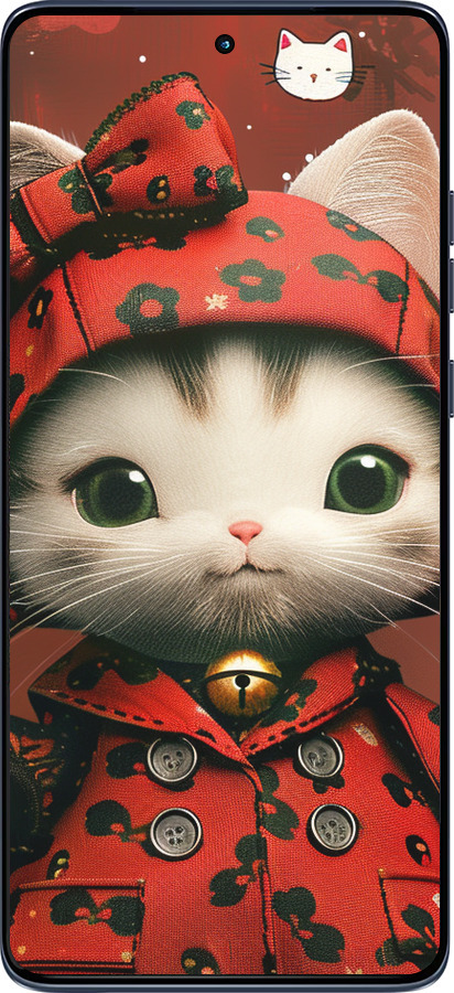 Силіконовий чехол Sweet Hello Kitty для Motorola Edge 60 Fusion 5G - 6035u-4021 изображение 