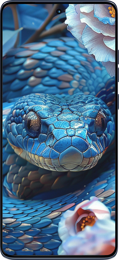 Силіконовий чехол Blue Snake для Motorola Edge 60 Fusion 5G - 6079u-4021 изображение 