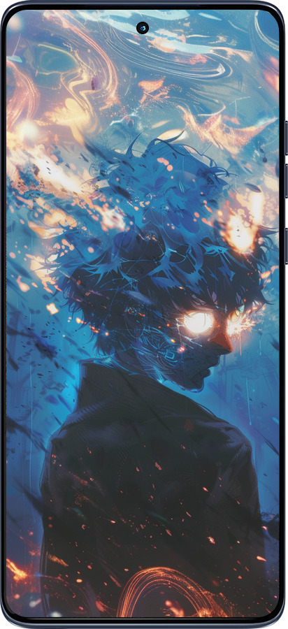 Силиконовый чехол Сатору Годжо для Motorola Edge 60 Fusion 5G - 6129u-4021 изображение 