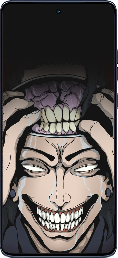 Силиконовый чехол Магическая Битва Kenjaku для Motorola Edge 60 Fusion 5G - 6151u-4021 изображение 