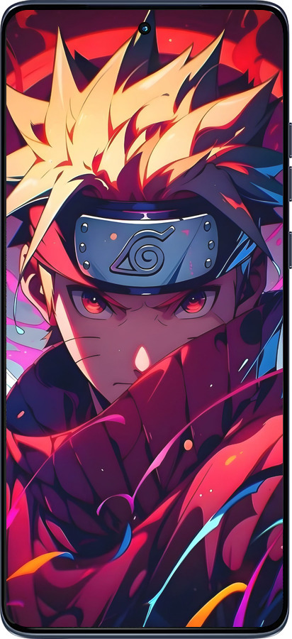 Силіконовий чехол Наруто для Motorola Edge 60 Fusion 5G - 6274u-4021 изображение 