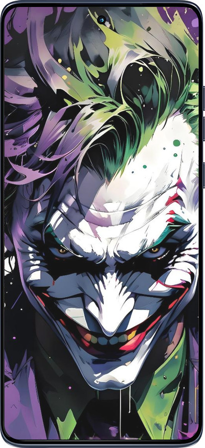 Силиконовый чехол Джокер для Motorola Edge 60 Fusion 5G - 6289u-4021 изображение 